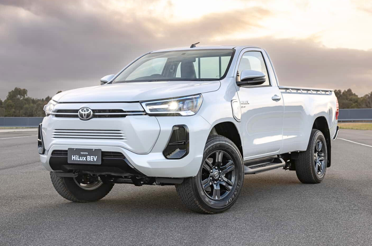 Toyota Hilux EV testing commences